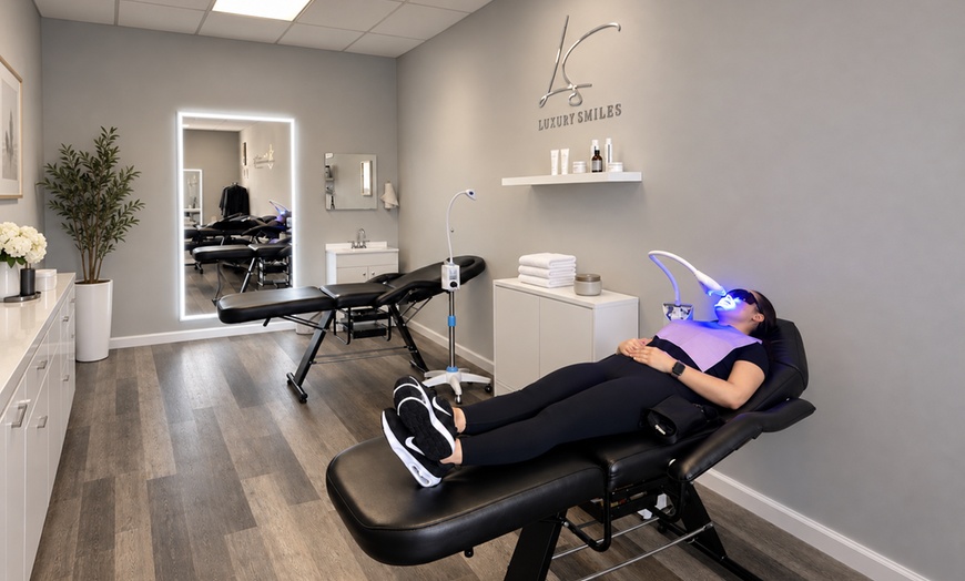Image 2: In-office teeth whitening with LED technology for brighter smiles