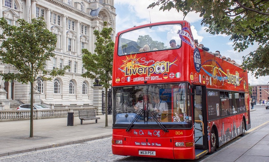 Image 1: Award Winning Beatles Bus Tour & 48-Hour Hop-On, Hop-Off Passes!