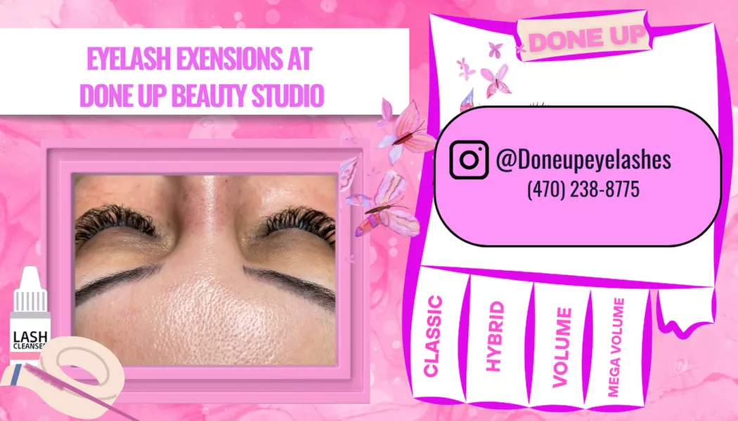 Up to 50% Off on Eyelash Extensions at Done Up Beauty