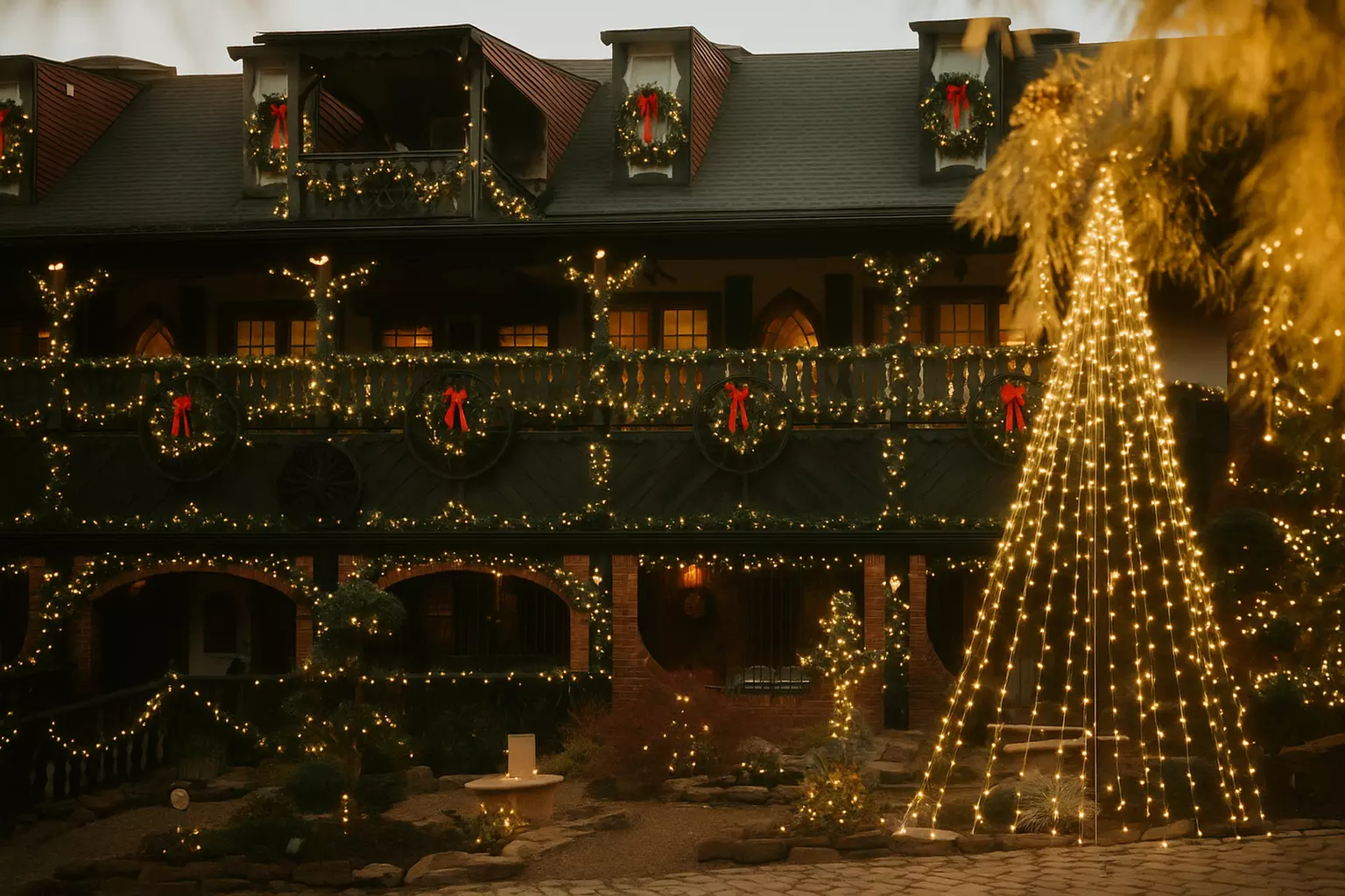 The Glow of Christmas Lights & Concert Event at The Barn on December 19 - 20