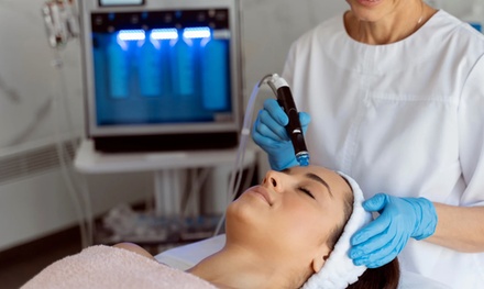 One 60-Minute HydraFacial with 20 Minute Red Light Therapy - Natural Radiance Aesthetics and Wellness