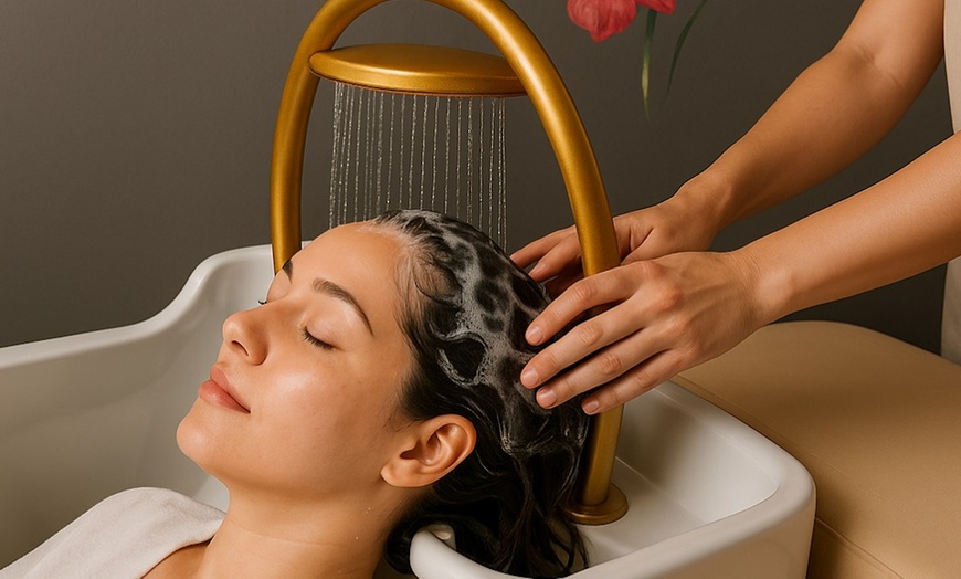 Image 3: Japanese Head Spa: Scalp Deep Cleanse & Shiseido Treatment and More