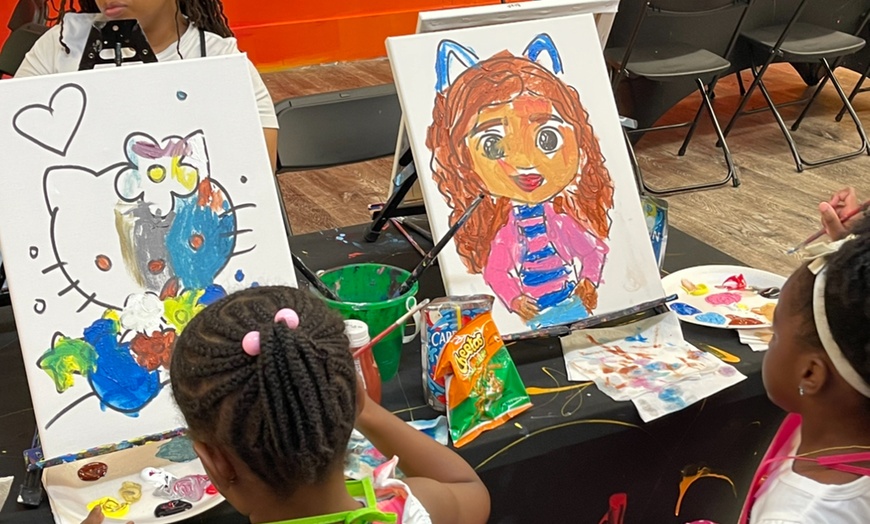 Image 4: Up to 47% Off on Creative Paint & Sip Sessions 