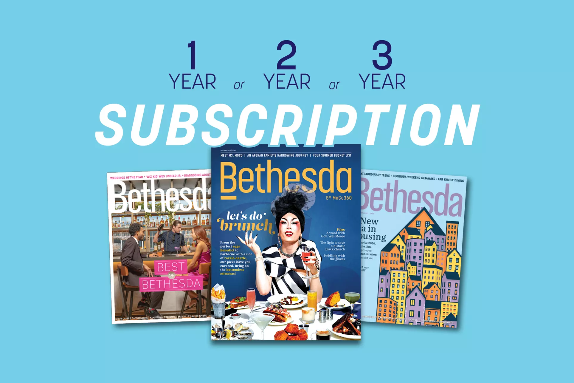 One-, Two-, or Three-Year Subscription to Bethesda Magazine (Up to 60% Off) - Primary Image