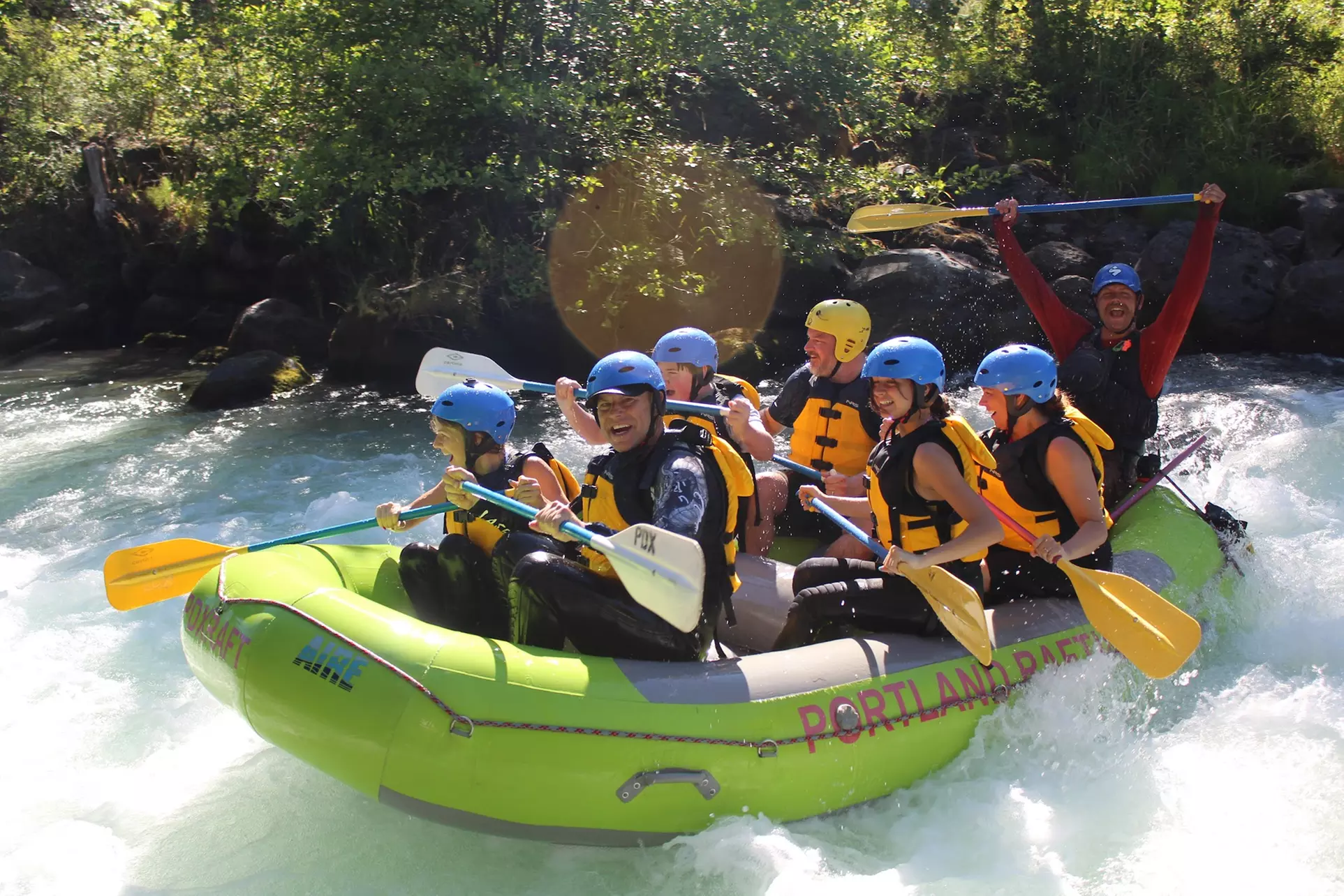 Experience a Half-Day White Water Rafting for One or Two 