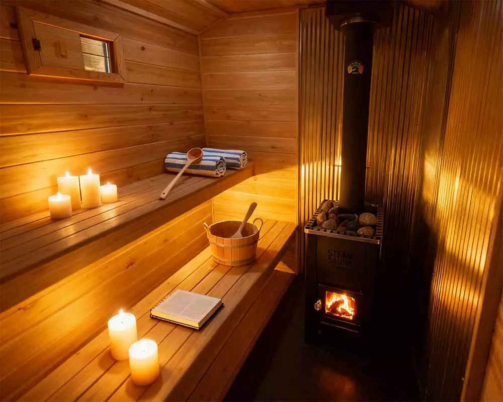 Up to 4 Days With Mobile Sauna with 1/2 Complimentary Bundle Of Wood