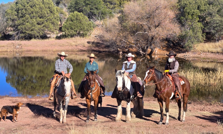 Image 4: Horse Riding & Wine Tasting Adventure at Double R Ranch