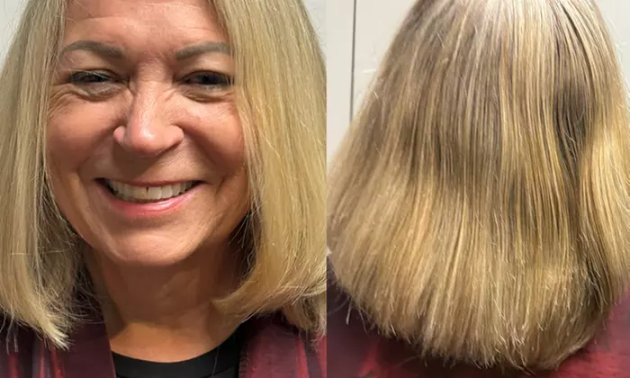 Smooth, Frizz-Free Hair with Brazilian Blowout or Keratin Treatment