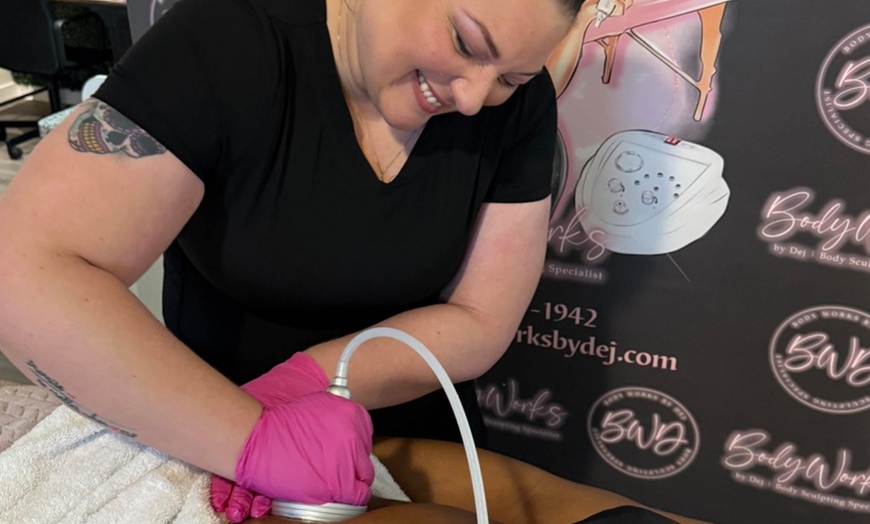 Image 3: Revitalizing Lymphatic Drainage Sessions & Wood Therapy