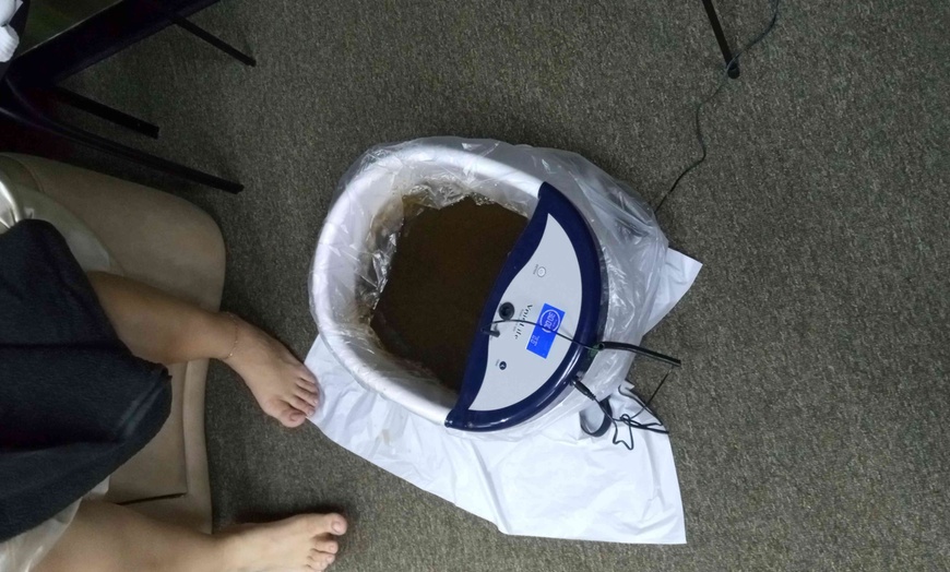 Image 1: Revitalize with an Ionic Detox Foot Bath for One or Two