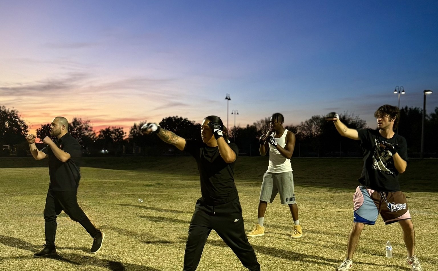 High-Energy Outdoor MMA Striking & Kickboxing Session for All Levels