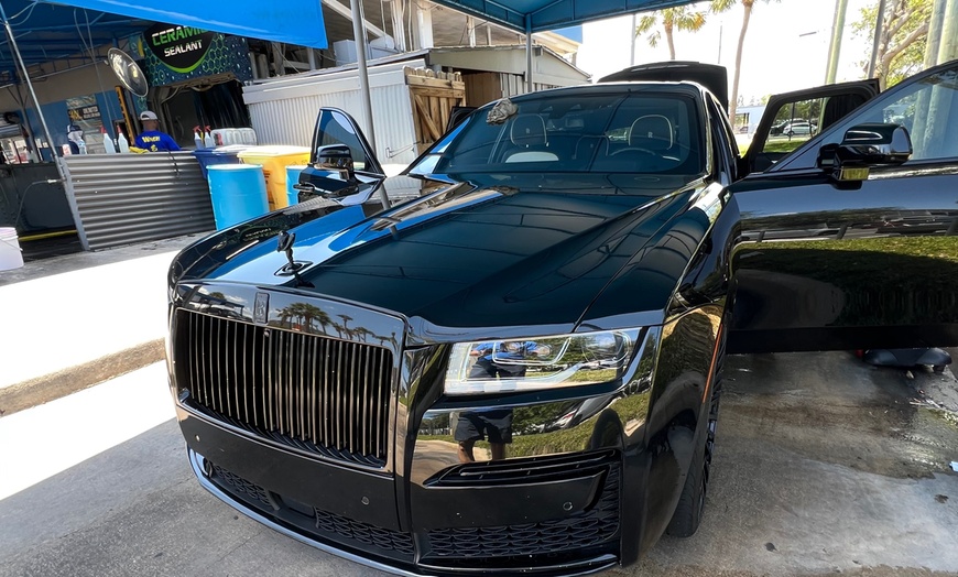 Image 1: Get Ultimate Interior detail with Hand Wash for Car, Sedan, or SUV