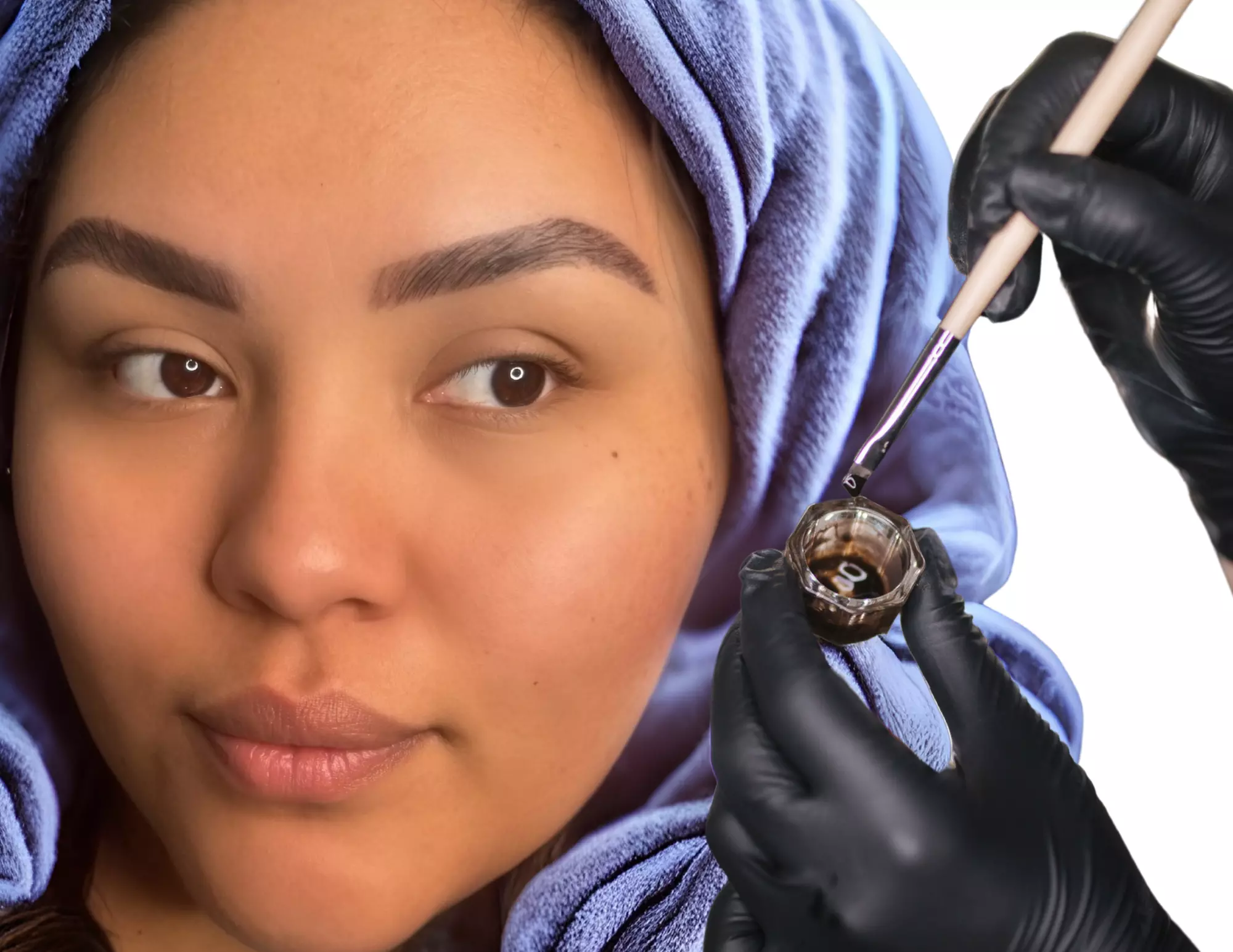 Perfectly Sculpted Brows with Airbrushed Tinting 