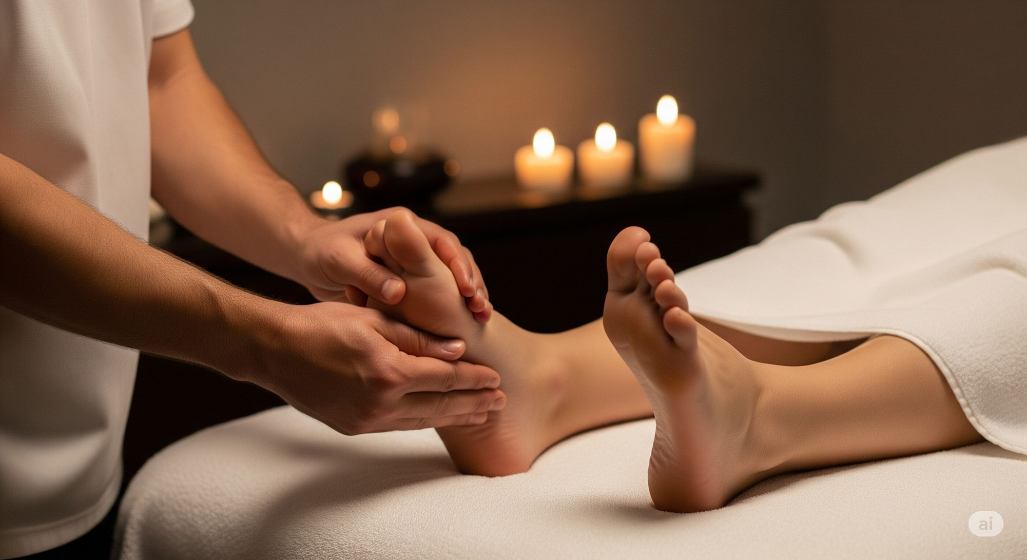 Enjoy a 50-Minute Reflexology Session with Chocolate Treat