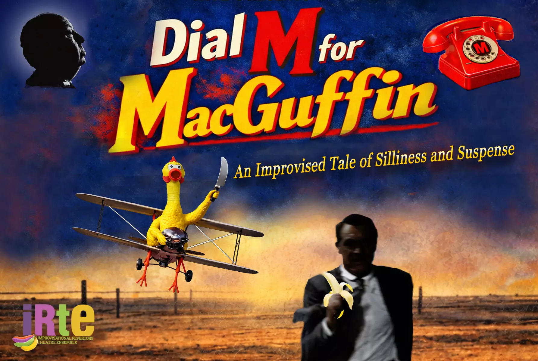 Dial M for MacGuffin at The Producers Club on June 26-27 at 8 PM