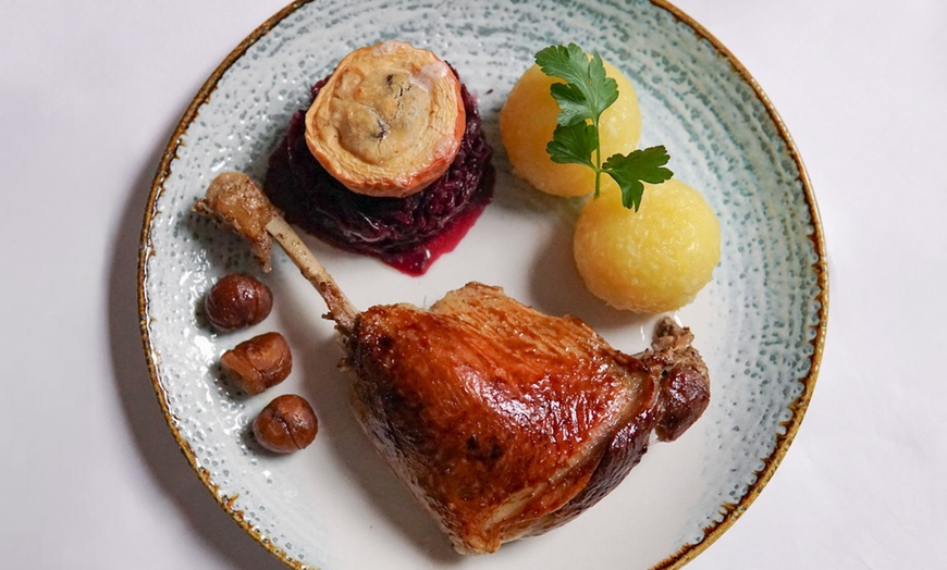 Image 1: 3-Gänge-Gans- oder Lamm-Menü nach Wahl für 2 oder 4 Personen