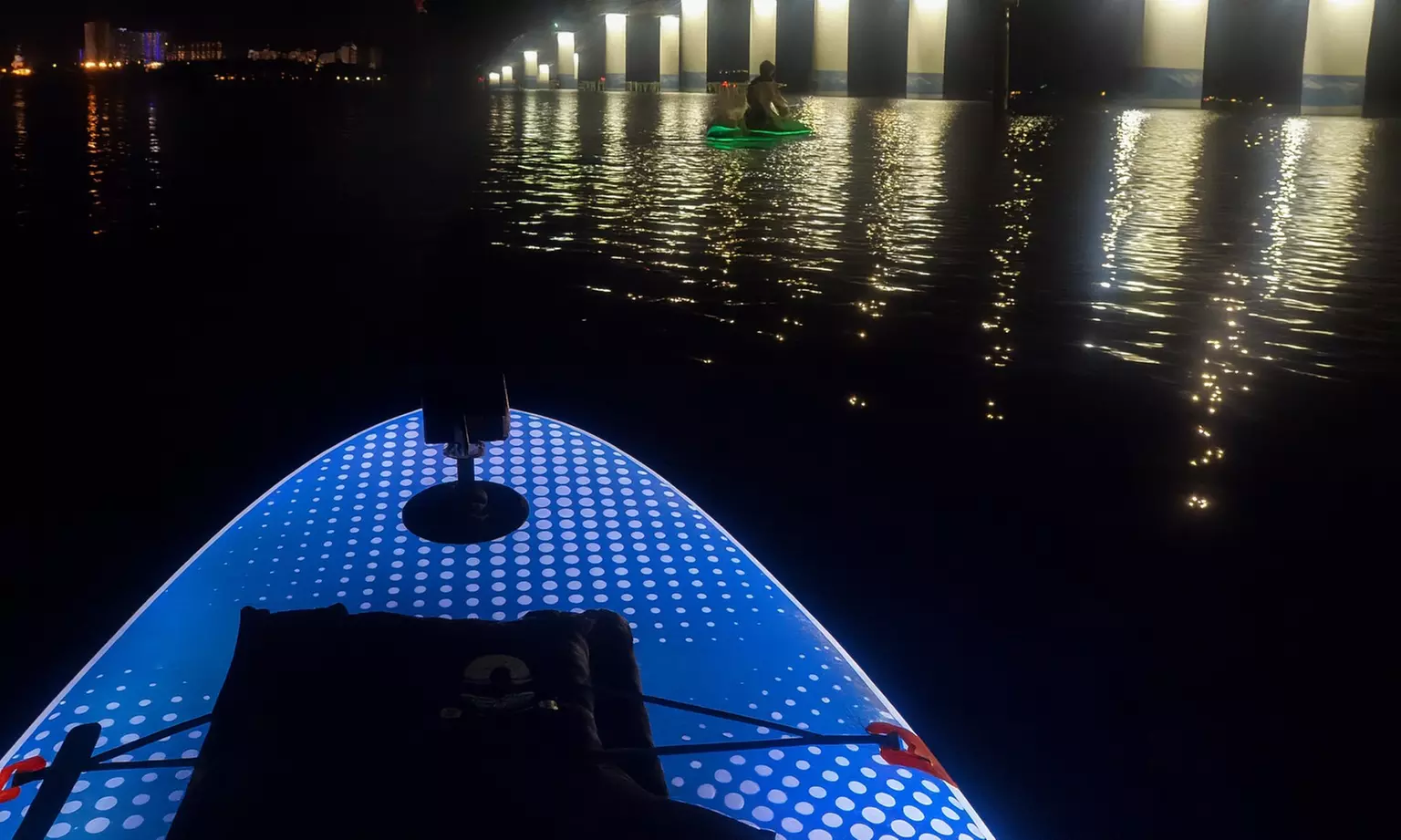Explore Daytona's Night Waters on a Glow Paddleboard Tour