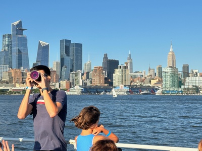 Statue of Liberty & New York City Sky Line Sightseeing Sunset Cruise for 1 - Statuewalks New York
