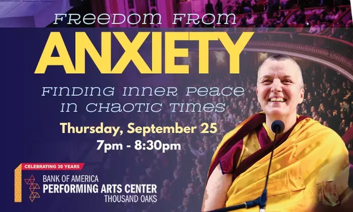 Join The Biggest Meditation Event of the Year: Freedom from Anxiety on September 25 at 7 p.m. - Primary Image