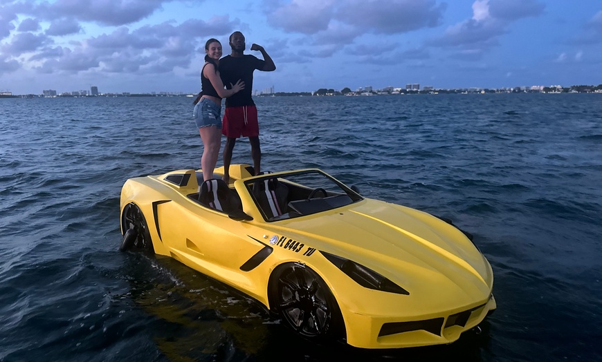Image 4: Jetcar + Opt Jetski Adventure & Boat Ride w/w/o $250 Due at Check-in
