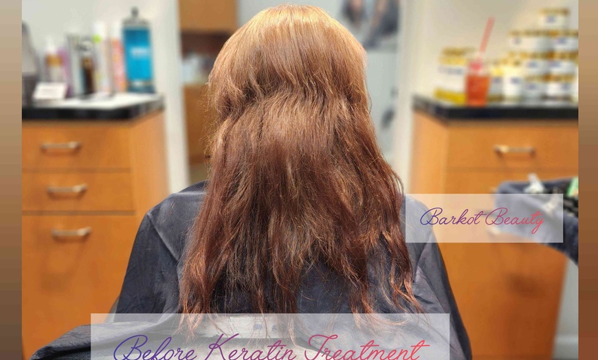 Image 2: Revitalize Your Hair with Keratin Hair Treatment with Trim or Haircut