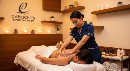 Relax Package: 30 Min Facial + 30 Min Swedish Massage - Capricho's Beauty Salon & Spa