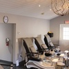 Image 1: Discover The Spa's Dazzle Dry Polish Manicure and Pedicure Options, with up to 30% off for an unmatched pampering experience