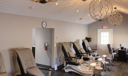 One Signature Dazzle Dry Polish Pedicure - The Spa