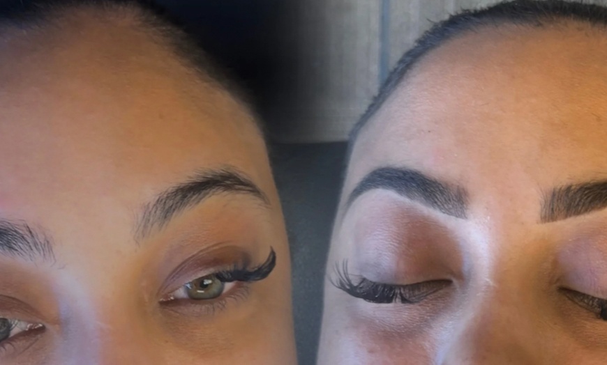 Image 1: Up to 49% Off on Eyebrow Tinting at Glam Galore Beauty llc