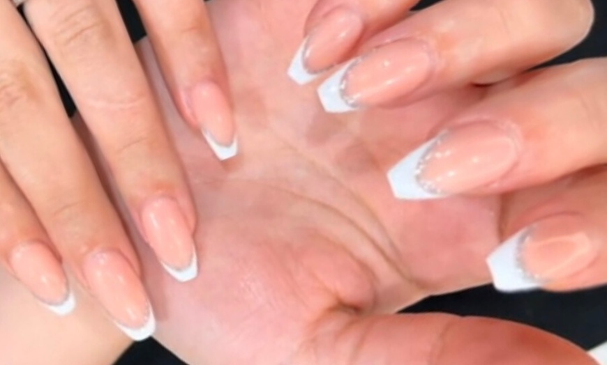 Image 4: Classic or Gelish Mani-Pedi or Nail Extensions for a Polished Look