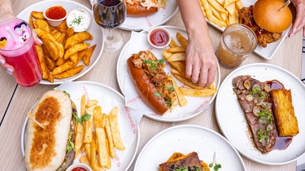 Luxury waterfront Brunch with Mimosa or Coffee each for 2 people - Bennies Cafe Bistro