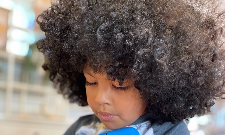 Image 2: Curly Hair Shampoo & Diffuse, Style Dry Trim & More for Kids and Adults at Raw Hair Studio (Up to 83% Off)