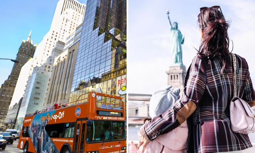 Image 1: New York Iconic Sightseeing Tours w/ Iconic Express Boat and Bus tours