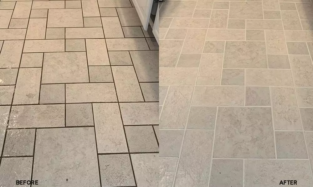 Tile and Grout Cleaning for Up to 125 Square Feet