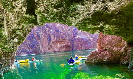 Hoover Dam Heavy Flow Kayak Tour for 1. Six Hot Springs in 1 Day. Must Call to Book Exclusive Launch Permits 2 Guest Min - Adventure Child llc