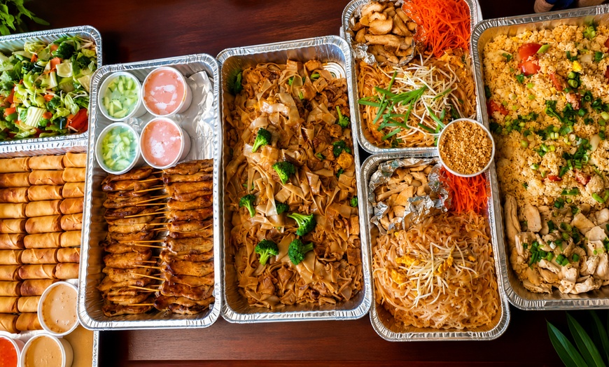 Image 3: Feast on Authentic Thai Party Trays for Gatherings