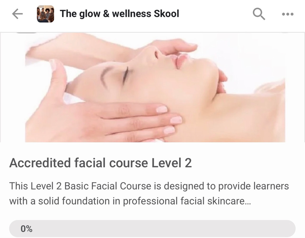 Online Beauty Course: Classic Facial, Massage & Lymphatic Massage