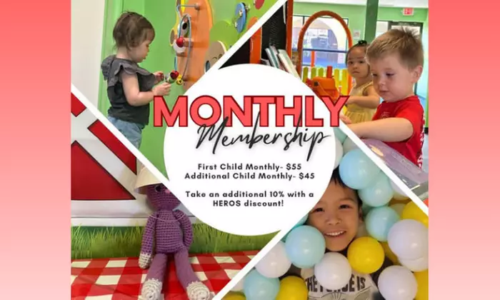 Get Great Savings On Admission For One or Two Children at JoJo's Playhouse(Up To 27% Off)