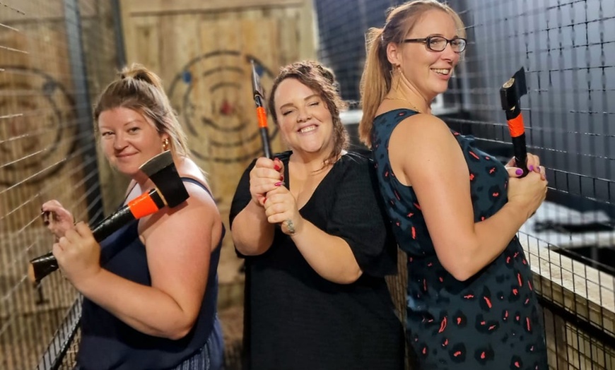 Image 5: Up to 30% Off on Axe Throwing at Axeology Axe Throwing