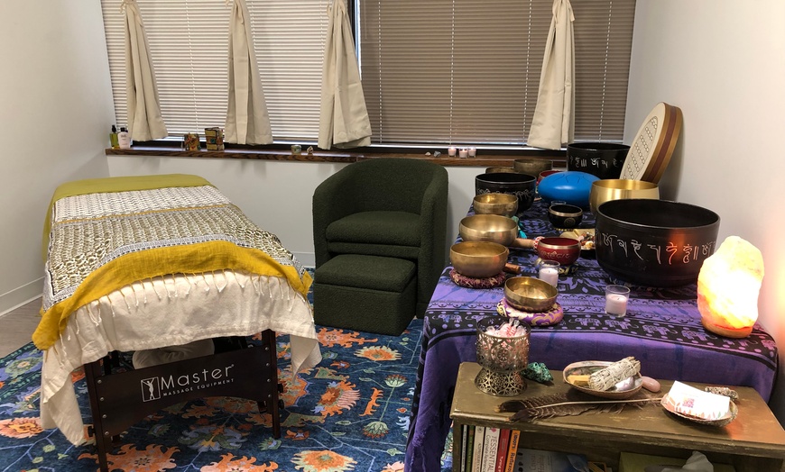 Image 1: One, Three, or Five Sessions of Sound Bath with Meditation