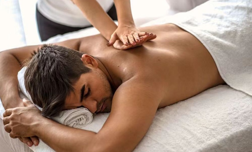 Image 5: Relaxing Body Oil & Hot Stone or Combo Massages for Deep Relief