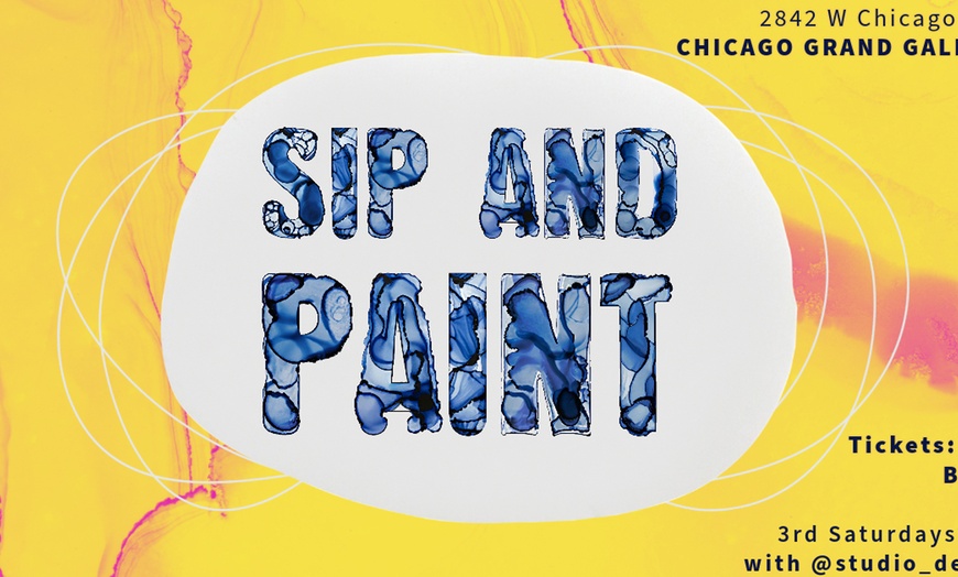 Image 1: Paint, Sip, and Socialize in a Chic Art Space + All Materials Included