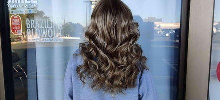 Women's cut, style with deep conditioning - Hair by Priscilla