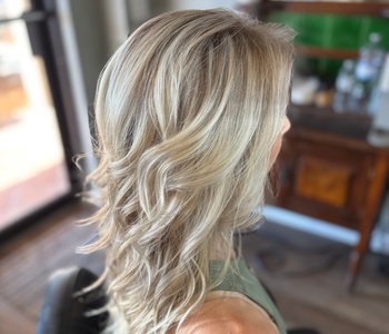 Deep conditioning, hair cut and style  - Divine One Salon