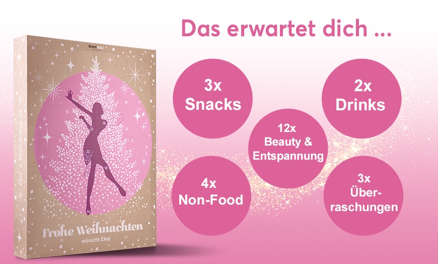 Image 7: XXL Beauty & Wellness Adventskalender von Evelyn Burdecki & Ekat