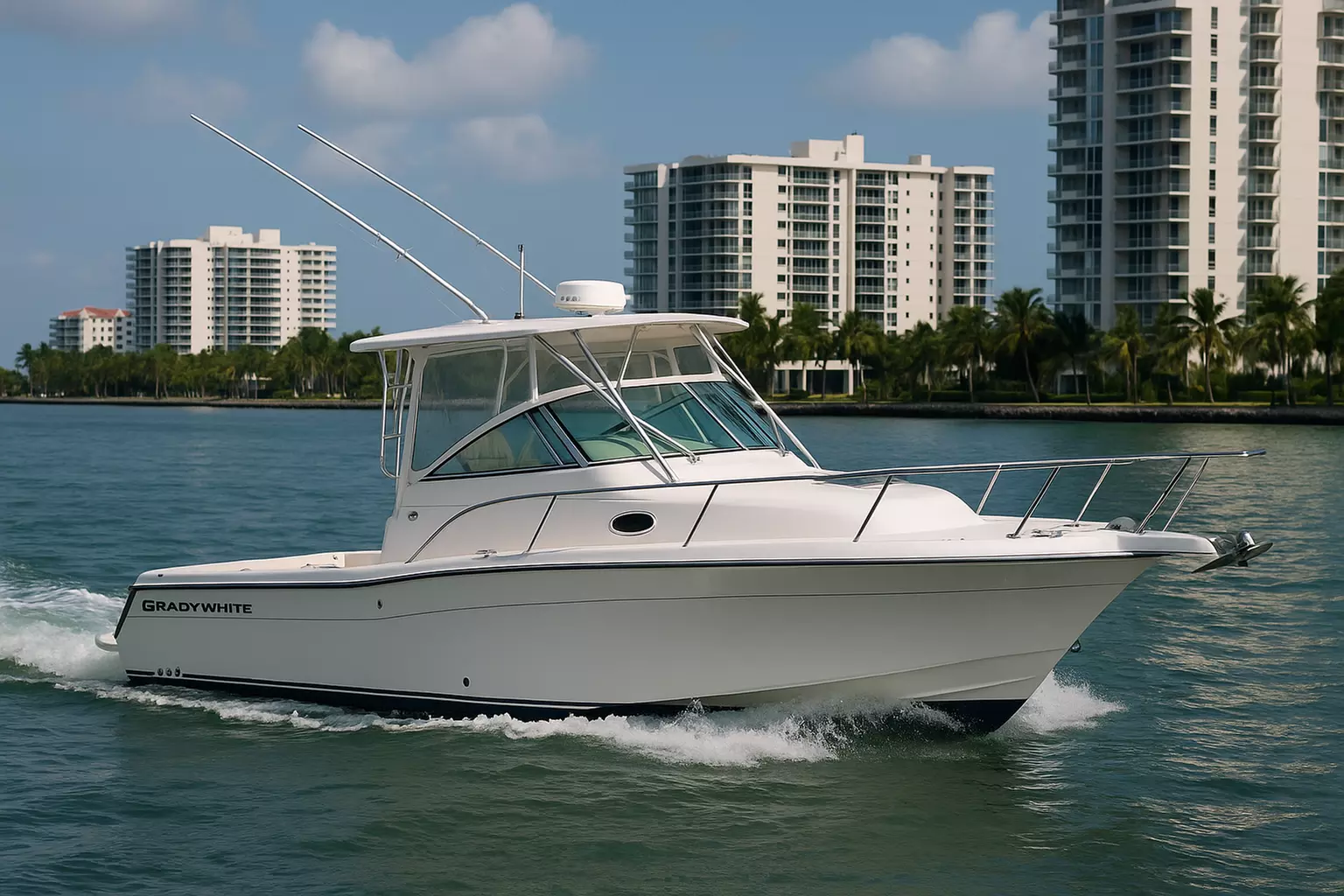 Explore Miami's Stunning Sandbars with a Private Boat Charter for Up to 6 Guests - Primary Image