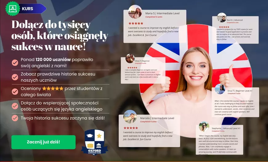 Image 10: Kursy online: jęz. angielski z native speakerem w Oxford Learning Club