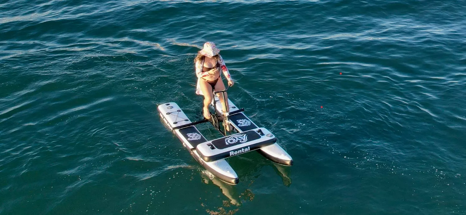 Get 60 or 90 Min Water Bike Rental,  1.5 hours Guided Tour or Group Ride - Up to 32% Off