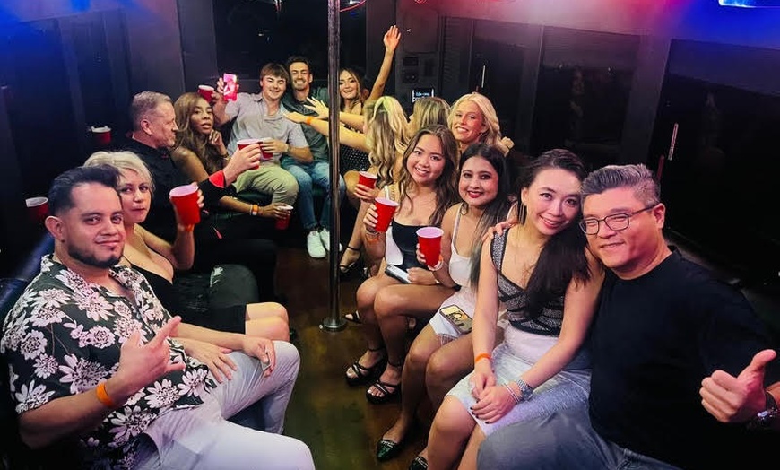 Image 2: Up to 50% Off on Vegas' #1 Latin Nightclub Crawl by Party Bus