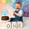 Image 10: First Birthday Cake Smash Photoshoot with Print at Flash Photography